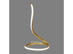 Светильник декоративный Spiral Uno, LED, 2Вт, 3000К, 5В, золотой REXANT 609-032