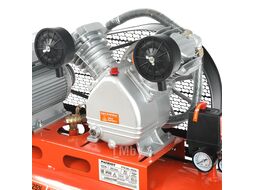 Компрессор поршневой ременной PTR 80-450A, 450 л/мин, 10 бар, 2200 Вт, 80 л, быстросъемный 1/4" + "елочка" Patriot 525306312