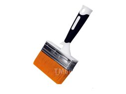 Кисть DECOR деликатная 120х25 мм, ультрамягкий синтетический ворс, 2К ручка Decor 870-125
