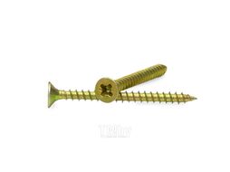 Саморез универсальный 4.0x45, желтый цинк, дой-пак M, (200шт) МОНТАЖ MD001150