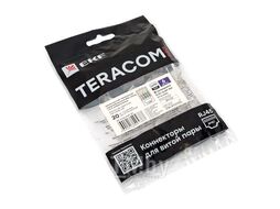 Коннектор RJ-45 TERACOM PRO неэкранированный 8P8C 30мкд Cat.6 универсальный (упак.20шт) EKF TRP-PLUG-6UTP-20