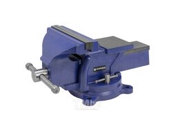 Тиски стальные поворотные с наковальней 8"-200мм Forsage F-6540208W