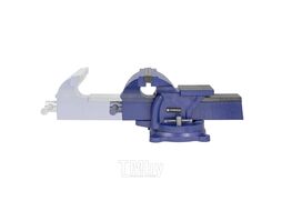 Тиски стальные поворотные с наковальней 8"-200мм Forsage F-6540208W
