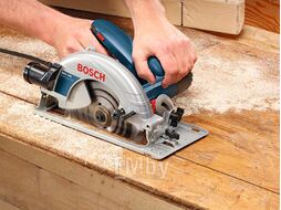 Циркулярная пила BOSCH GKS 190 в кор. (1400 Вт, диск 190х30 мм, до 70 мм, без регул. об.) (0601623000)