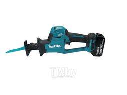 Аккум. сабельная пила MAKITA DJR189RTJ в кейсе (18.0 В, 2 акк., 5.0 А/ч, Li-Ion, дерево до 255 мм, металл до 130 мм)