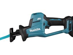 Аккум. сабельная пила MAKITA DJR189RTJ в кейсе (18.0 В, 2 акк., 5.0 А/ч, Li-Ion, дерево до 255 мм, металл до 130 мм)