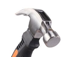 Молоток-гвоздодер мини AMP 225, магнит, PP+TPR+Fiberglass, 335 гр, 160 мм Patriot 350001027