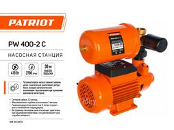 Насосная станция PW 400-2 С, чугун, 2 л, 410 вт Patriot 315302474