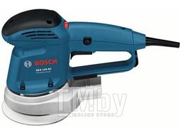 Эксцентриковая шлифмашина BOSCH GEX 125 AC в кор. (340 Вт, 125 мм, 9000--24000 кол/мин, с регул. об.) (0601372565)