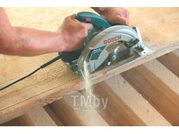 Циркулярная пила BOSCH GKS 65 в кор. (1600 Вт, диск 190х30 мм, до 65 мм, без регул. об.) (0601667000)