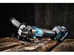 Аккум. углошлифмашина MAKITA GA 005 GM 201 MAKPAC (40.0 В, 2 акк., 4.0 А/ч, Li-Ion, диск 115х22.0 мм, вибро)