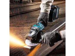 Аккум. углошлифмашина MAKITA GA 005 GM 201 MAKPAC (40.0 В, 2 акк., 4.0 А/ч, Li-Ion, диск 115х22.0 мм, вибро)