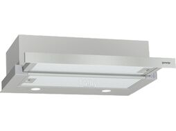 Вытяжка встраиваемая Gorenje TH62E4X нержавеющая сталь управление: кнопочное (1 мотор)