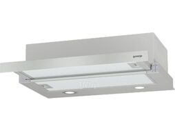 Вытяжка встраиваемая Gorenje TH62E4X нержавеющая сталь управление: кнопочное (1 мотор)