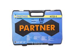 Набор инструментов 172пр. 1/4"&1/2"& 3/8" (6-гран.)(4-32мм) Partner PA-41723-5