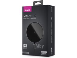 Беспроводное зарядное устройство OLMIO 43918 (WC-005) MagCharge, QI, 15W, черное