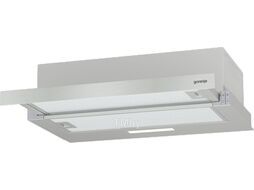 Вытяжка встраиваемая Gorenje TH62E3X нержавеющая сталь управление: кнопочное (1 мотор)