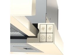 Вытяжка встраиваемая Gorenje BHP62CLI слоновая кость управление: кнопочное (1 мотор)