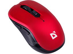 Мышка USB OPTICAL WRL GASSA MM-105 RED Defender 52103