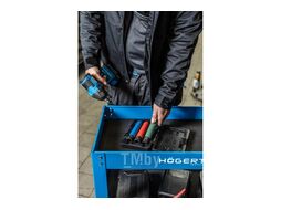 Тележка инструментальная 3 полки HOEGERT HT7G570