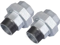 Американка под конус 3/4" вн.-нар. оцинкованн., (2 шт. инд. упак.), AV engineering AVEC550000034