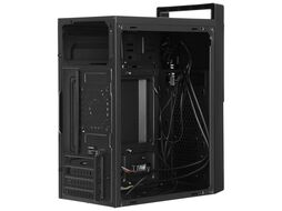 Корпус Digma DC-MATX101-U2 черный без БП mATX 1x80mm 2x120mm 2xUSB2.0 audio