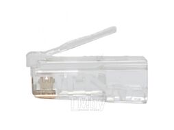 Коннектор RJ-45 TERACOM PRO неэкранированный 8P8C 30мкд Cat.5E универсальный (упак.50шт) EKF TRP-PLUG-5EUTP-50