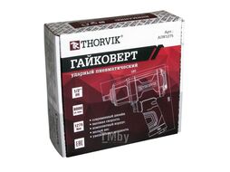 Гайковерт ударный пневматический 1/2"DR 8000 об/мин, 1275 Нм Thorvik AIW1275