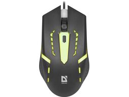 Мышь оптическая Flash MB-600L Оптическая, три кнопки + колесо-конпка, 1200 dpi Defender 52600