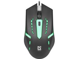 Мышь оптическая Flash MB-600L Оптическая, три кнопки + колесо-конпка, 1200 dpi Defender 52600