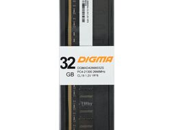Память DDR4 32Gb 2666MHz Digma DGMAD42666032S RTL PC4-21300 CL19 DIMM 288-pin 1.2В single rank Ret