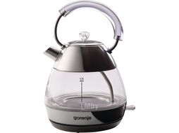 Чайник электрический Gorenje K17GPD 1.7л. 2200Вт нержавеющая сталь (корпус: стекло)