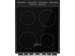 Плита Электрическая Gorenje GEC5B20SG серебристый стеклокерамика (без крышки)