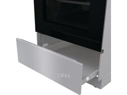Плита Электрическая Gorenje GEC5B20SG серебристый стеклокерамика (без крышки)