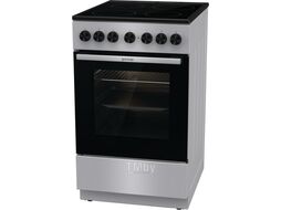 Плита Электрическая Gorenje GEC5B20SG серебристый стеклокерамика (без крышки)