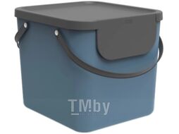Контейнер для мусора 40 lALBULA синий Rotho 1034406161