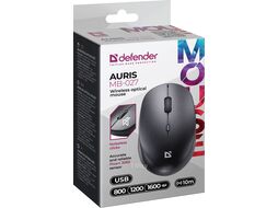 Мышка USB OPTICAL WRL AURIS MB-027 BLACK Defender 52027