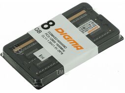 Память DDR3 8Gb 1600MHz Digma DGMAS31600008D RTL PC3-12800 CL11 SO-DIMM 204-pin 1.5В dual rank