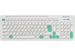 Клавиатура + мышка CERRATO C-978 RU WHITE-BLUE Defender 45978