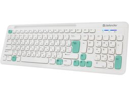 Клавиатура + мышка CERRATO C-978 RU WHITE-BLUE Defender 45978