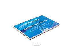 Блок бумаги для акварели "Sketchmarker" 100% хлопок, 12,5*18 см, 300 г/м2, 10 л., среднезернистая