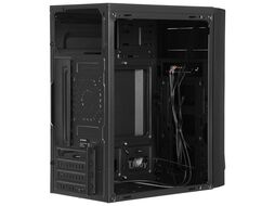 Корпус Digma DC-MATX100-U2 черный без БП mATX 1x80mm 2x120mm 2xUSB2.0 audio