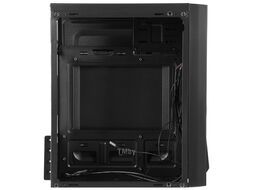 Корпус Digma DC-MATX100-U2 черный без БП mATX 1x80mm 2x120mm 2xUSB2.0 audio