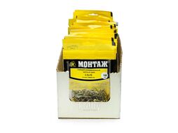 Саморез универсальный 3.0x16, желтый цинк, дой-пак S, (100шт) МОНТАЖ MD001242
