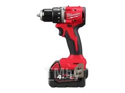 Аккумуляторная дрель-шуруповерт M18 BLDDRC-402C MILWAUKEE 4933492834