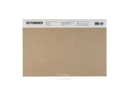 Блок бумаги для акварели "Sketchmarker" 100% хлопок, 21*31 см, 300 г/м2, 10 л., мелкозернистая