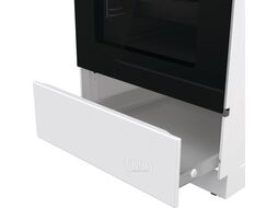 Плита Электрическая Gorenje GEC5C61WG белый стеклокерамика (без крышки)