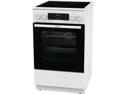 Плита Электрическая Gorenje GEC5C61WG белый стеклокерамика (без крышки)