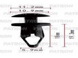 Клипса пластмассовая GM применяемость: внутренняя отделка PATRON P37-0752