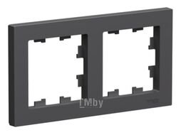 Рамка 2-постовая, универсальная, БАЗАЛЬТ ATLASDESIGN Schneider Electric ATN001402